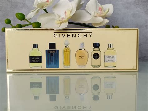 givenchy parfüm set|Givenchy miniature perfume gift sets.